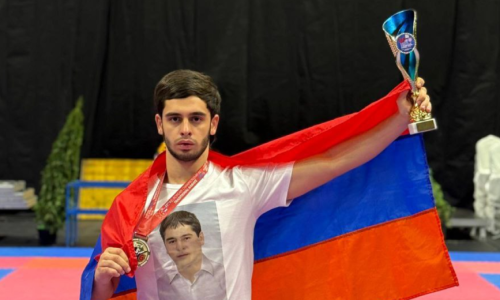 Մարատ Հարությունյանը դարձավ Եվրոպայի չեմպիոն ու այն նվիրեց հայրիկի հիշատակին