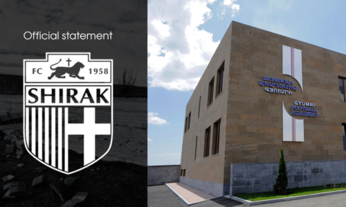 Գյումրու ֆուտբոլի ակադեմիայի հարցը շարունակում է մնալ առկախված. Շիրակի հայտարարությունը