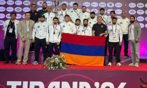 Ազատ ոճի ըմբշամարտի հավաքականը 3-րդն է ԵԱ-ի թիմային հաշվարկում