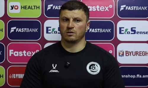 Ցավալի միավորներ ենք կորցնում․ Վահե Գևորգյանը՝ Փյունիկի դեմ խաղի մասին (տեսանյութ)