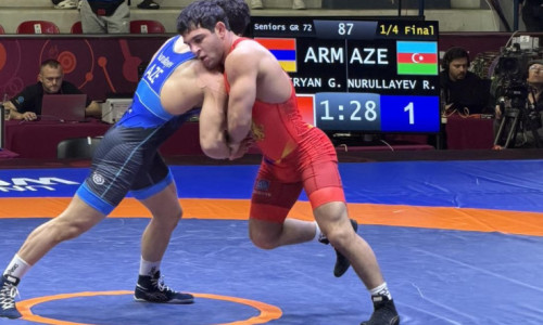 Ըմբշամարտի ԵԱ. Գասպար Տերտերյանը հաղթեց ադրբեջանցուն և դուրս եկավ կիսաեզրափակիչ