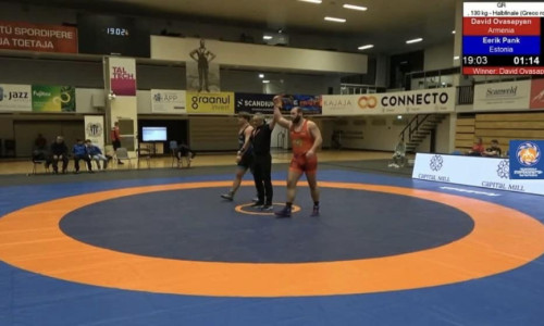 Հունահռոմեական ոճի ըմբիշները 3 ոսկե և 1 բրոնզե մեդալ են նվաճել Էստոնիայի միջազգային մրցաշարում