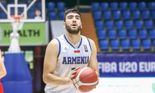 Բասկետբոլիստ Յուրա Մելիքյանի տպավորիչ ցուցանիշները Երևանում անցկացված Եվրոպայի Մ20 Բ դիվիզիոնի առաջնությունում