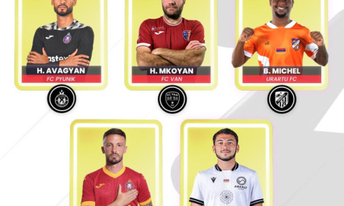 Fastex Պրեմիեր լիգա. նոյեմբերի լավագույն ֆուտբոլիստի հավակնորդները