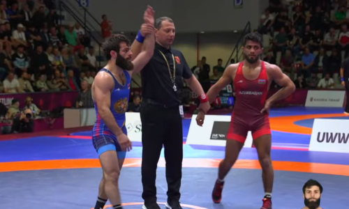 Վազգեն Թևանյանը հաղթեց Ադրբեջանի ներկայացուցչին ու նվաճեց բրոնզե մեդալ