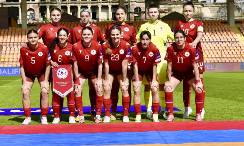 Ֆուտբոլի կանանց ԱԱ. Հայաստանի հավաքականի մեկնարկային կազմը Բելառուսի դեմ խաղում