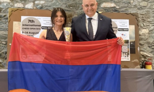 Սուսաննա Գաբոյանը՝ Հունաստանի միջազգային մրցաշարի լավագույն կին շախմատիստ