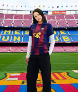 Էլ Կլասիկոյում Բարսելոնայի խաղաշապիկին լինելու է ամերիկացի երգչուհու տարբերանշանը