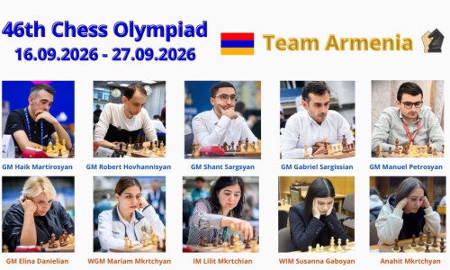 Հայաստանի հավաքականի կազմերը՝ Շախմատի համաշխարհային 46-րդ օլիմպիադայում