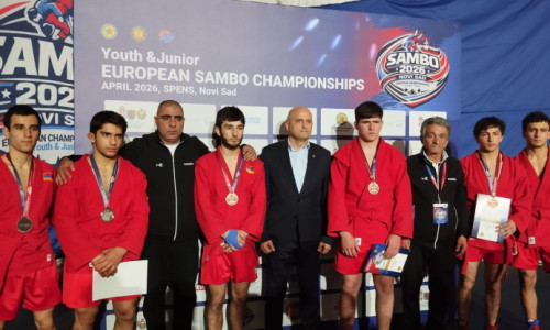 Հայաստանը 16 մեդալ է նվաճել Սամբոյի Եվրոպայի պատանեկան ու երիտասարդական առաջնությունում