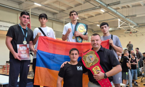 Կրիկյան սպորտային ակումբի սաները 4 մեդալ եմ նվաճել միջազգային մրցաշարում