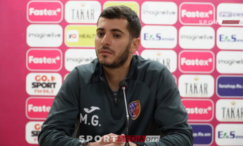 Տղաները գերազանց հանդիպում անցկացրին․ Վանի գլխավոր մարզչի օգնականը՝ Նոայի դեմ խաղից հետո (տեսանյութ)