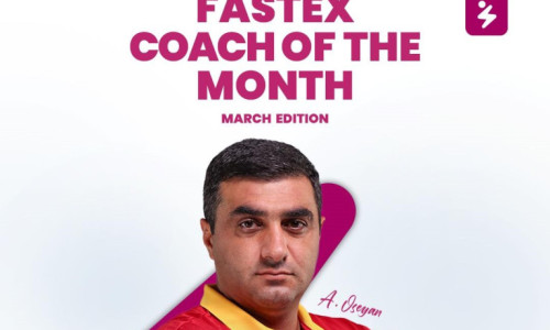 Արտակ Օսեյանը` Fastex Ամսվա Մարզիչ