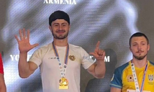 Բազկամարտիկ Արման Մրտեյանը՝ Եվրոպայի 7-ակի չեմպիոն