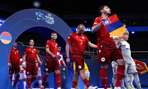 Ֆուտզալի Հայաստանի հավաքականը ՈւԵՖԱ-ի վարկանիշային աղյուսակում 9-րդն է