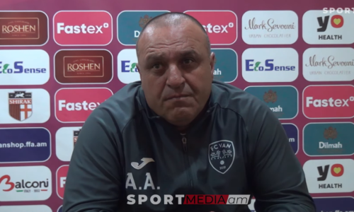 Հանդերձարանում տղաներին հորդորեցինք հավատալ իրենց ուժերին․ Արթուր Ասոյանը՝ Շիրակի դեմ խաղից հետո (տեսանյութ)