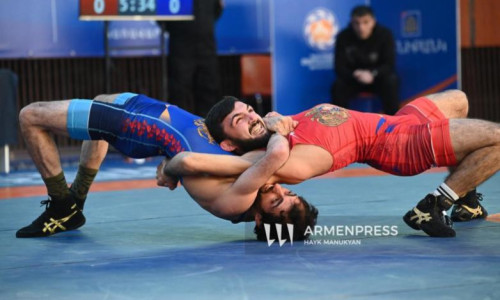 Հայտնի են Հայաստանի հունահռոմեական ոճի ըմբշամարտի առաջնության չեմպիոնները