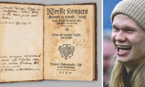 Էրլինգ Հոլանդը գնել է ամենաթանկ նորվեգական գիրքը