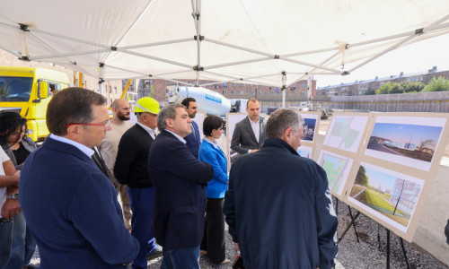 ԿԳՄՍ նախարարն ու ՀՖՖ նախագահը հետևել են Հայաստանում Յուվենտուսի ֆուտբոլային ակադեմիայի կառուցման աշխատանքներին