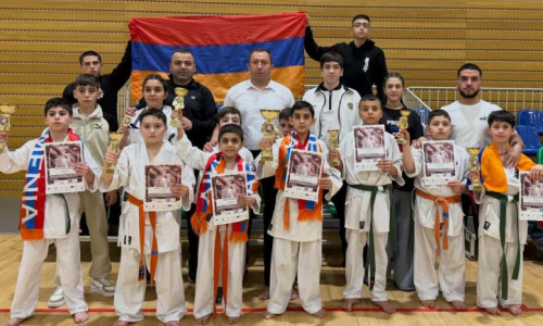 Հայ մարզիկները ոսկե, արծաթե և բրոնզե մեդալներ են նվաճել Կիոկուշին կարատեի Եվրոպայի գավաթ մրցաշարում