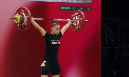 Ալեքսանդրա Գրիգորյանը՝ ծանրամարտի Եվրոպայի փոխչեմպիոն (տեսանյութ)