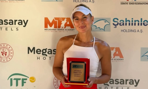 Անի Ամիրաղյանը՝ Անթալիայի ITF W15 միջազգային մրցաշարի զուգախաղի հաղթող