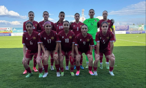 Կանանց Մ-19 հավաքականն ոչ-ոքի խաղաց Հյուսիսային Մակեդոնիայի հետ