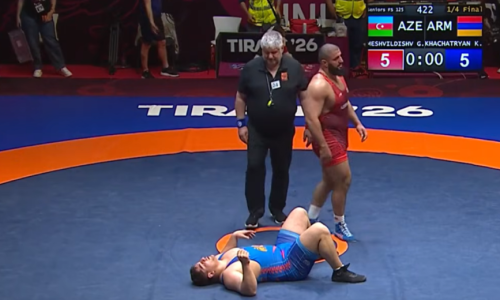 ԵԱ․ Խաչատրյանը, գոտեմարտի ավարտից 5 վայրկյան առաջ, զիջեց Ադրբեջանը ներկայացնող Եվրոպայի գործող չեմպիոնին