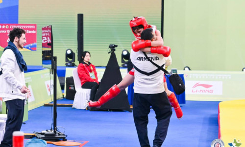 1 արծաթե և 3 բրոնզե մեդալ՝ Ուշուի երիտասարդների աշխարհի 10-րդ առաջնությունում