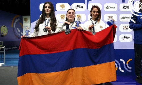 Հայ հրաձիգները 4 ոսկե, 8 արծաթե և 1 բրոնզե մեդալ են նվաճել Երևանում անցկացված Եվրոպայի առաջնությունում
