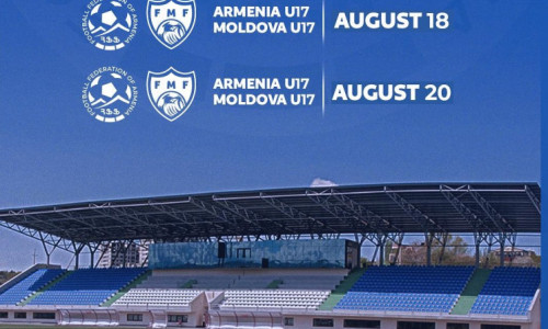 Հայաստանի Մ17 հավաքականն այսօր ընկերական խաղ կանցկացնի Մոլդովայի ընտրանու հետ