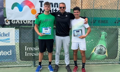 Միքայել Ավանեսյանը հույն թենիսիստի հետ դարձել է միջազգային մրցաշարի զուգախաղի հաղթող