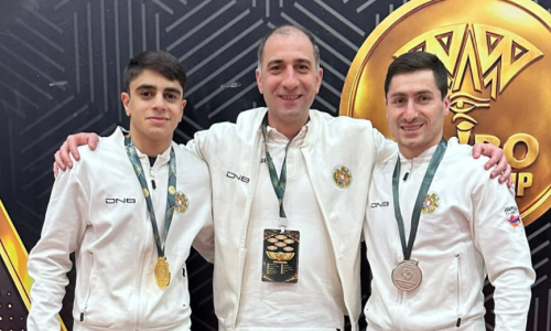Աշխարհի գավաթ․ Համլետ Մանուկյանը՝ ոսկե, Արթուր Ավետիսյանը՝ արծաթե մեդալակիր