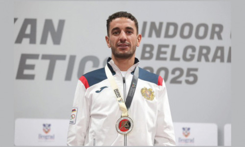Վազորդ Երվանդ Մկրտչյանը՝ Բալկանյան երկրների 2025 թ. ձմեռային բաց առաջնության հաղթող