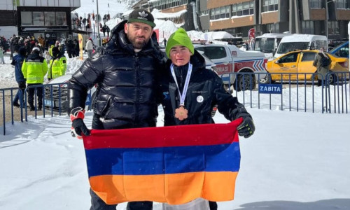 Բրոնզե մեդալ՝ Թուրքիայում անցկացված լեռնադահուկային սպորտի միջազգային մրցաշարից