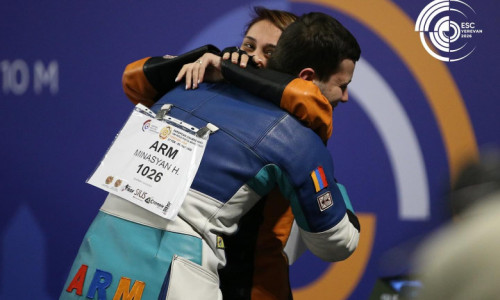 Հայաստանը կրկին Եվրոպայի փոխչեմպիոն ունի Երևանում ընթացող հրաձգության առաջնությունում