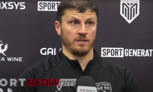 Ավելի ուժեղ էինք ու արժանի էինք եզրափակիչում խաղալուն․ Վահե Գևորգյան (ասուլիս)