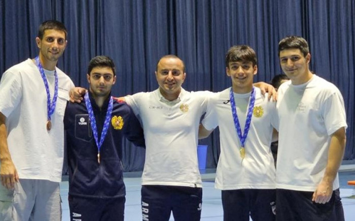 Ոսկե, արծաթե և բրոնզե մեդալ՝ Տաշքենդում կայացած մարմնամարզության աշխարհի գավաթի խաղարկության փուլում