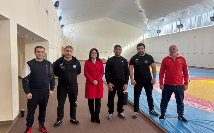 ԿԳՄՍ նախարարի տեղակալը Ծաղկաձորում հետևել է ազատ և հունահռոմեական ոճի ըմբշամարտի հավաքականների մարզումներին