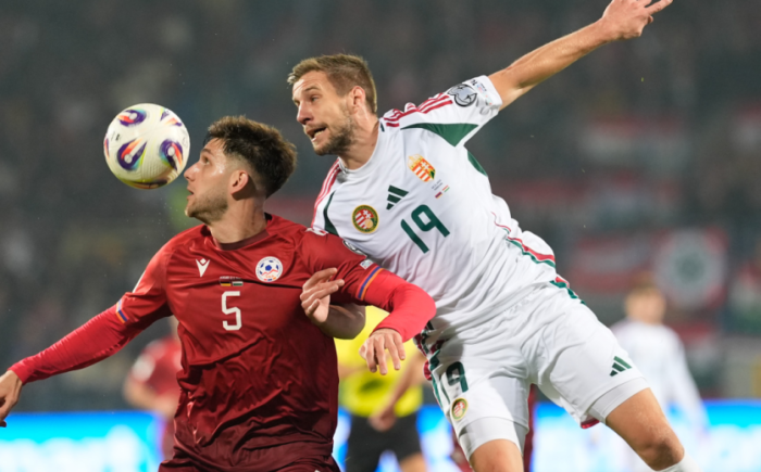 Հայաստանի հավաքականը նվազագույն հաշվով զիջեց Հունգարիային 