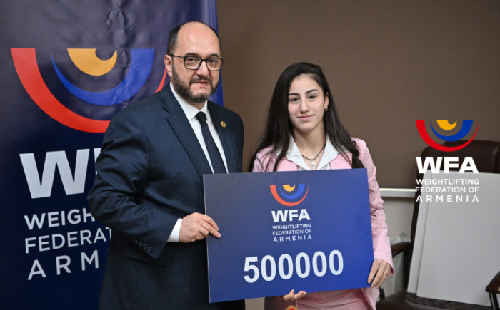 11 մլն դրամ ՝ Եվրոպայի առաջնության մեդալակիր ծանրորդների պարգևատրմանը