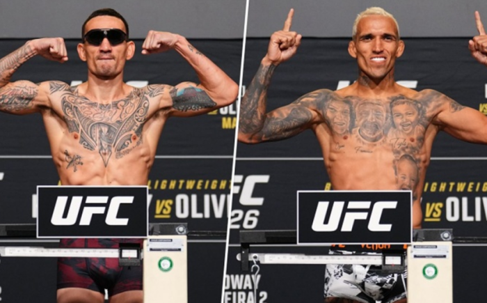 UFC 326-ի գլխավոր աստղերի կշռման արարողությունը (տեաանյութ)