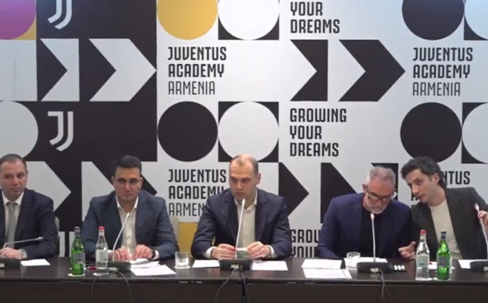 Յուվենտուսի երևանյան երկու ակադեմիաների բացումը նախատեսված է օգոստոսին. մամուլի ասուլիս