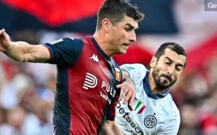 Մխիթարյանն Ինտերի մեկնարկային կազմում է Ջենոայի դեմ խաղում (ուղիղ եթեր)