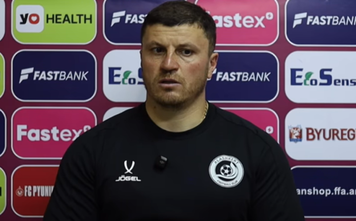 Ցավալի միավորներ ենք կորցնում․ Վահե Գևորգյանը՝ Փյունիկի դեմ խաղի մասին (տեսանյութ)