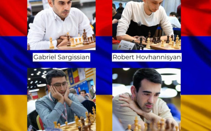 Գաբրիել Սարգսյանը, Ռոբերտ Հովհաննիսյանը, Շանթ Սարգսյանը և Հայկ Մարտիրոսյանը շախմատի աշխարհի գավաթի ուղեգիր են նվաճել