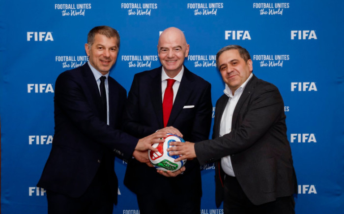 Արմեն Մելիքբեկյանն ու Լևան Կոբիաշվիլին հանդիպել են Ջաննի Ինֆանտինոյին