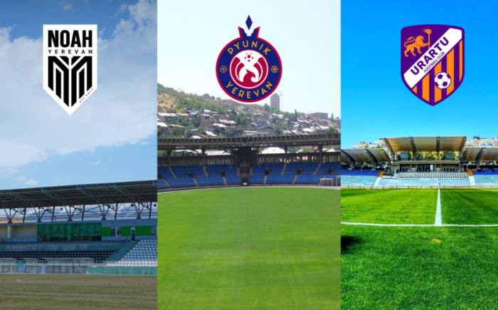 Հաստատվել են եվրագավաթներում հայկական թիմերի հանդիպումների անցկացման վայրերն ու ժամանակացույցները