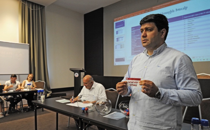 Կայացավ Հայաստանի Առաջին խմբի խաղարկության վիճակահանությունը