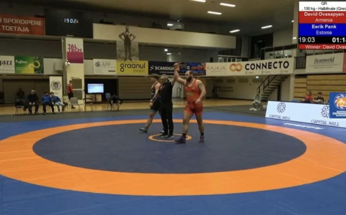 Հունահռոմեական ոճի ըմբիշները 3 ոսկե և 1 բրոնզե մեդալ են նվաճել Էստոնիայի միջազգային մրցաշարում